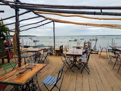 Balade village pecheurs huitre à Lège-Cap-Ferret