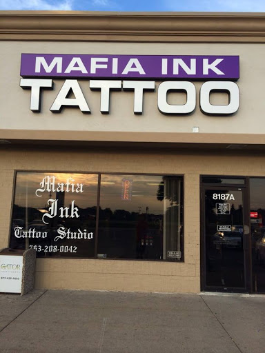 Mafia Ink Tattoo Studio, 8187 University Ave NE, Spring Lake Park, MN 55432, USA, 