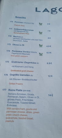 Lagom Berlin à Berlin menu