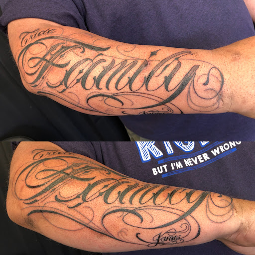 Explore family portrait tattoo ideas, creative tattoo ideas in Moab, available at Moab Tattoo