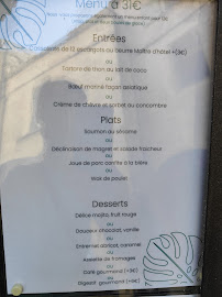 Restaurant ' à Barjac (la carte)