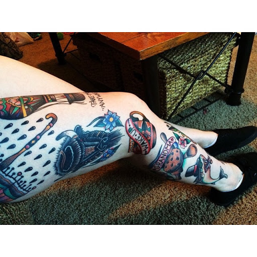 Explore greek words tattoo ideas, creative tattoo ideas in Sioux Falls, available at Tim Jewell Tattooer