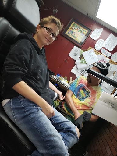 Explore chicago skyline tattoo ideas, creative tattoo ideas in Covington, available at Arts Ink Tattoo Studio