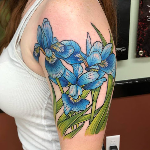 Explore arm tattoo ideas for females, creative tattoo ideas in Tarpon Springs, available at Legendary Custom Tattoos and Piercings