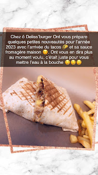Aliment-réconfort du Friterie Ô deliss’burger à Rouvroy - n°3