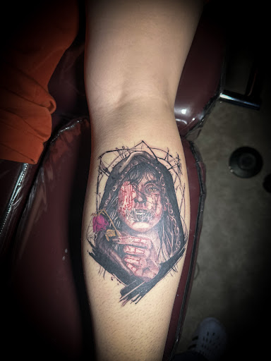 Explore tribal band tattoo ideas, creative tattoo ideas in Moweaqua, available at Fleshwound Tattoo