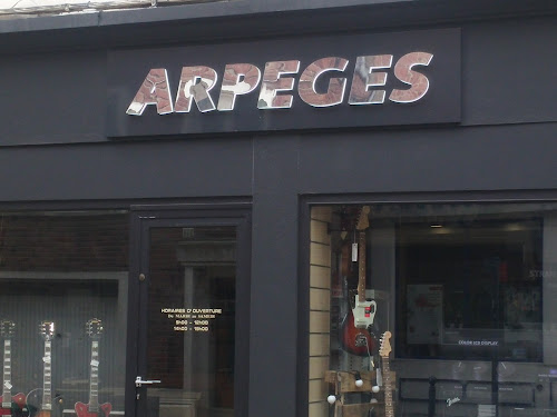 Magasin d'instruments de musique Arpèges Arras