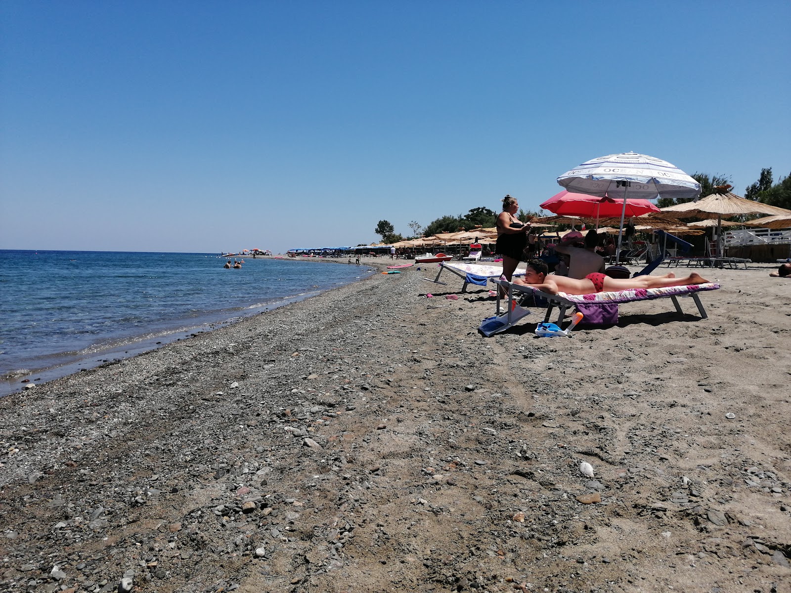 Photo de Spiaggia Pantano Martucci II avec un niveau de propreté de partiellement propre
