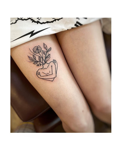 Explore witch hand tattoo ideas, creative tattoo ideas in Moline, available at ARTIST AIMEE TATTOOS - AF Tattoo Studio