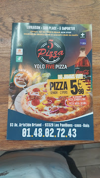 Pizza du Restaurant halal YOLOFIVE à Les Pavillons-sous-Bois - n°9