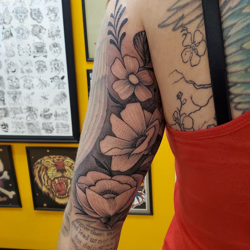 Explore fingerprint tattoo ideas, creative tattoo ideas in Stockton, available at THE PIRATES LOUNGE TATTOO PARLOR