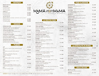 Menu du M'AMA NON M'AMA pizzeria da Daniel à Cammarata