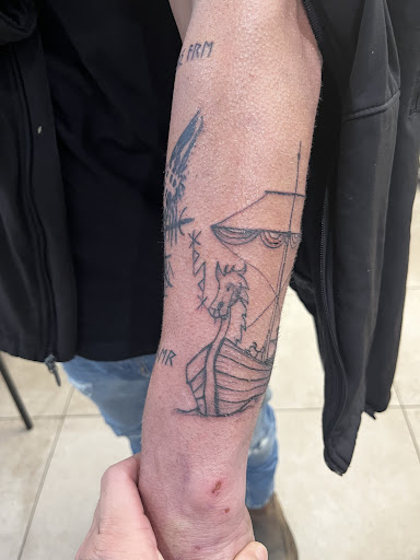 Explore anatomy tattoo ideas, creative tattoo ideas in Valdosta, available at Ink Addiction Tattoo Studio