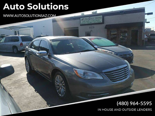 Used Car Dealer «Auto Solutions», reviews and photos, 1029 W Broadway Rd, Mesa, AZ 85210, USA