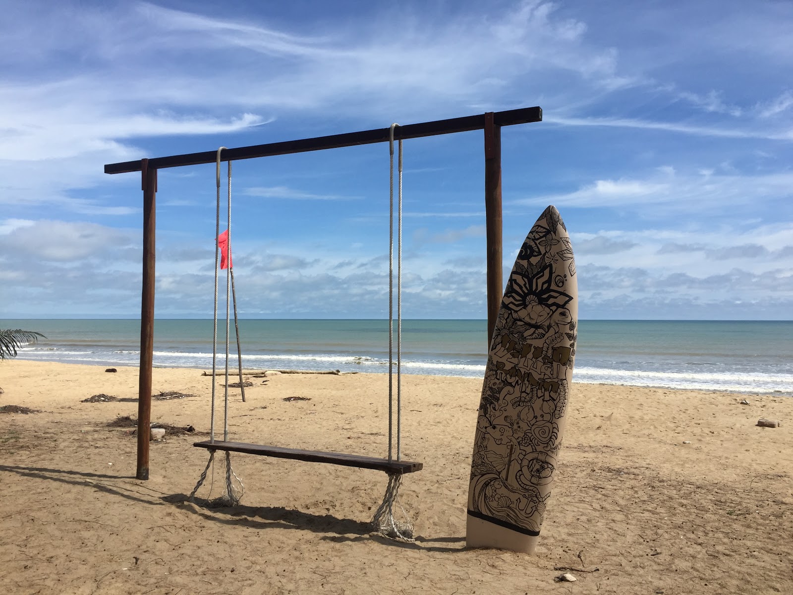 Zdjęcie Lanjut Beach z proste i długie