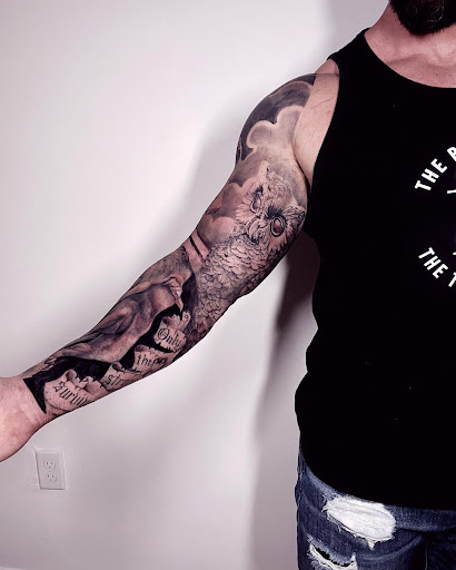 Explore carnation tattoo ideas, creative tattoo ideas in Kissimmee, available at Fallen Sparrow Tattoo Co