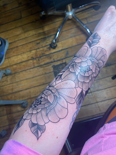 Explore mom sleeve tattoo ideas, creative tattoo ideas in Fredonia, available at True Blue Tattoo