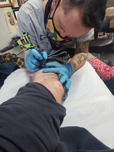 Explore north star tattoo ideas, creative tattoo ideas in Saint Paul, available at Black Coffin Tattoo