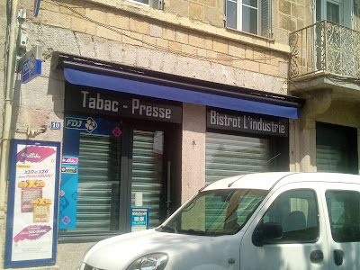 Tabac presse Bistrot l'industrie à Pélussin