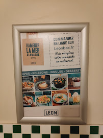 Léon - Angers-Beaucouze à Beaucouzé menu