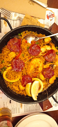 Paella du Restaurant Cañas y Tapas à Serris - n°3