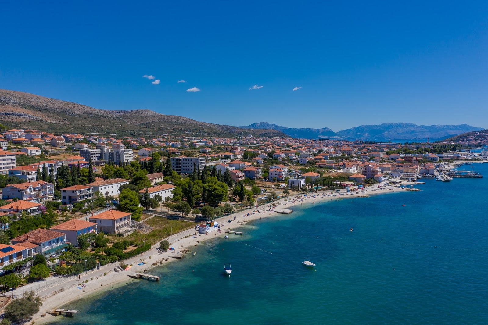 Fotografija Plaža Seget z visok stopnjo čistoče