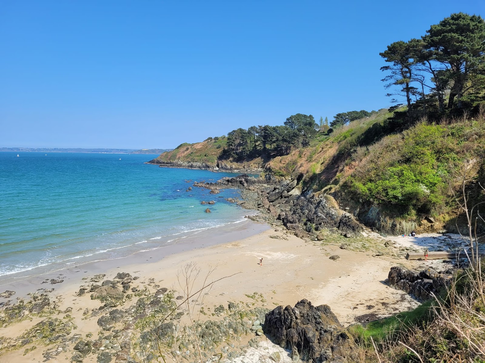 Photo de Plage des Cures avec un rivage spacieux