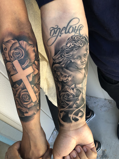 Explore tattoo ideas for two daughters, creative tattoo ideas in Junction City, available at New Era Tattoo Studio