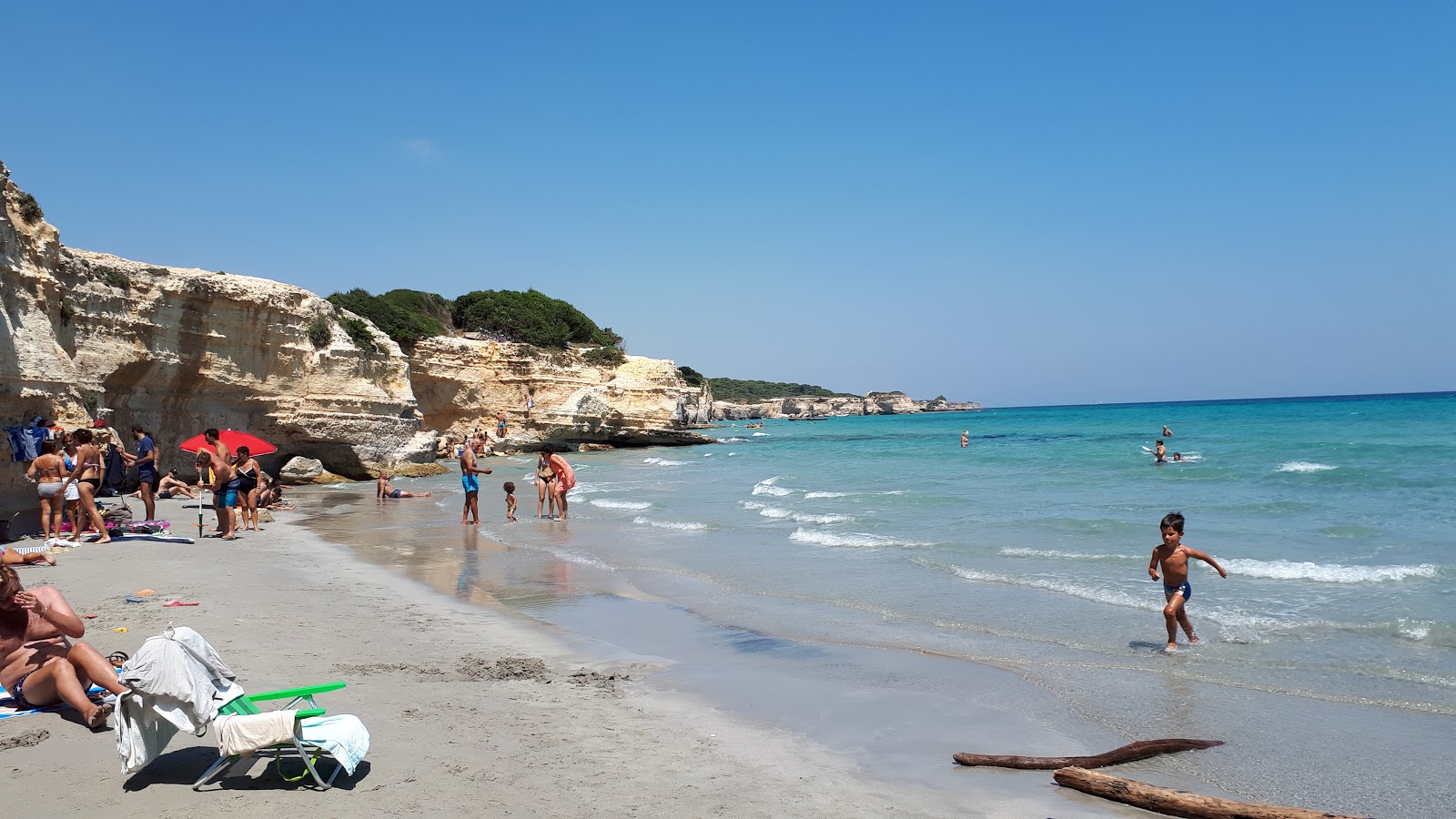 Photo de Conca Specchiulla Beach avec un niveau de propreté de très propre
