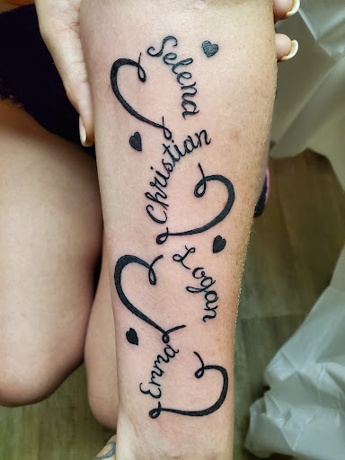 Explore dragon ball tattoo ideas, creative tattoo ideas in Inverness, available at The Perfect Spot Tattoos
