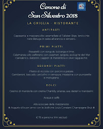 Restaurant de fruits de mer Ristorante La Griglia à Riccione (la carte)