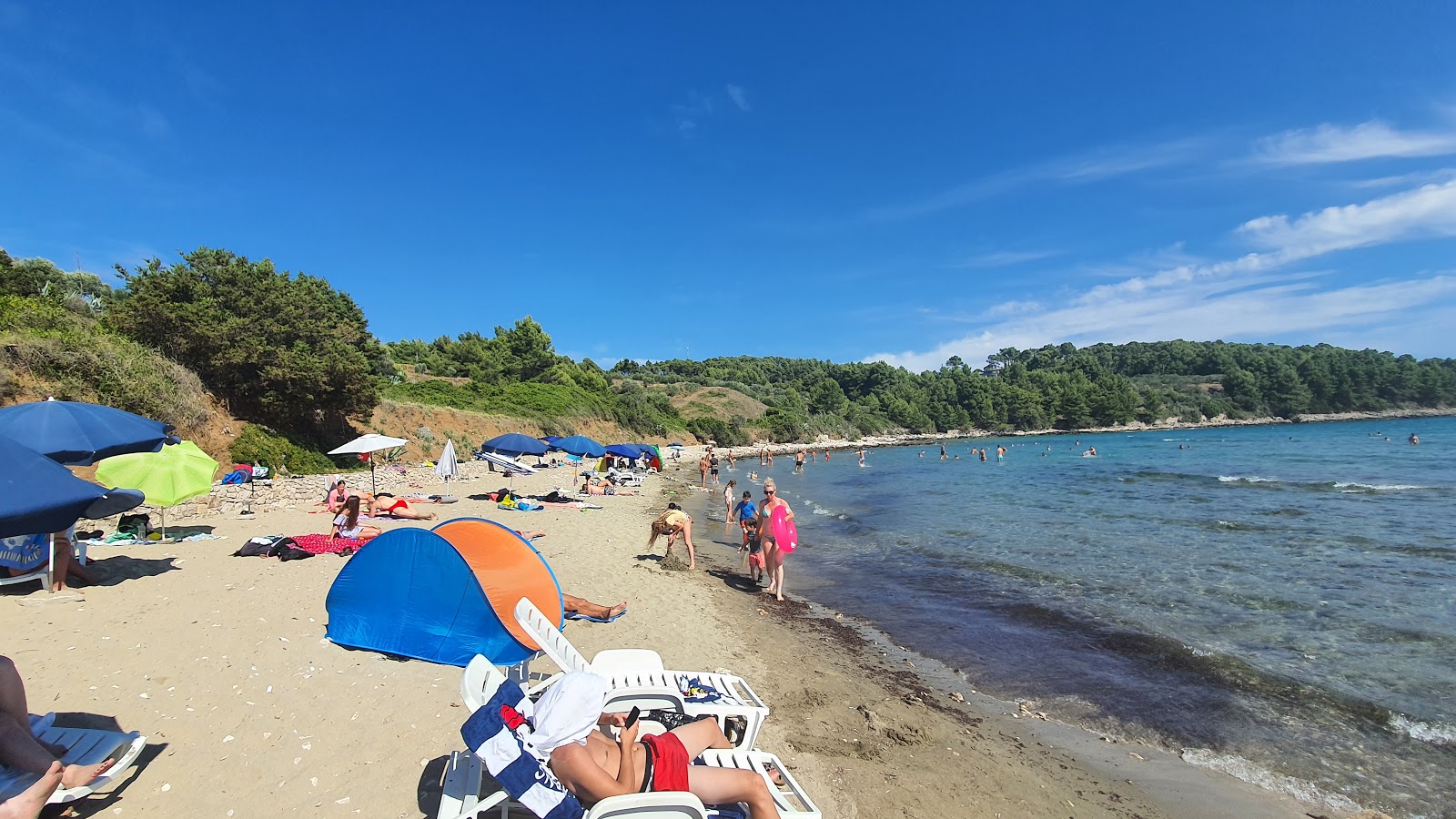 Vela Przina beach'in fotoğrafı imkanlar alanı