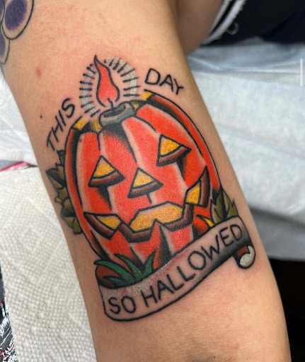 Explore name hand tattoo ideas, creative tattoo ideas in Delmar, available at Resolute Tattoo