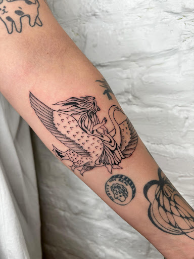 Explore flower tattoo sleeve ideas, creative tattoo ideas in New York, available at In Due Time Tattoo