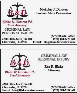Criminal Justice Attorney «Blake & Dorsten P.A.», reviews and photos