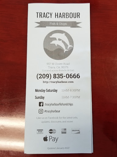Fish & Chips Restaurant «Tracy Harbour Fish & Chips», reviews and photos, 557 W Clover Rd, Tracy, CA 95376, USA