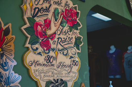 Explore spongebob and patrick tattoo ideas, creative tattoo ideas in Dallas, available at Change of Tides Tattoo