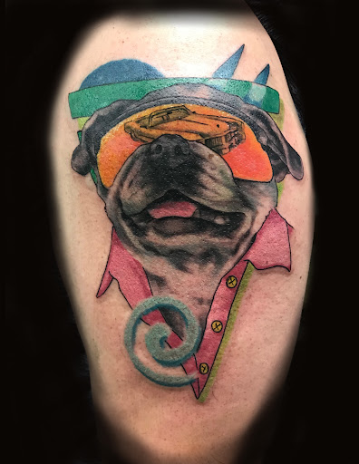 Explore gearhead tattoo ideas, creative tattoo ideas in Pineville, available at Living Art Tattoos