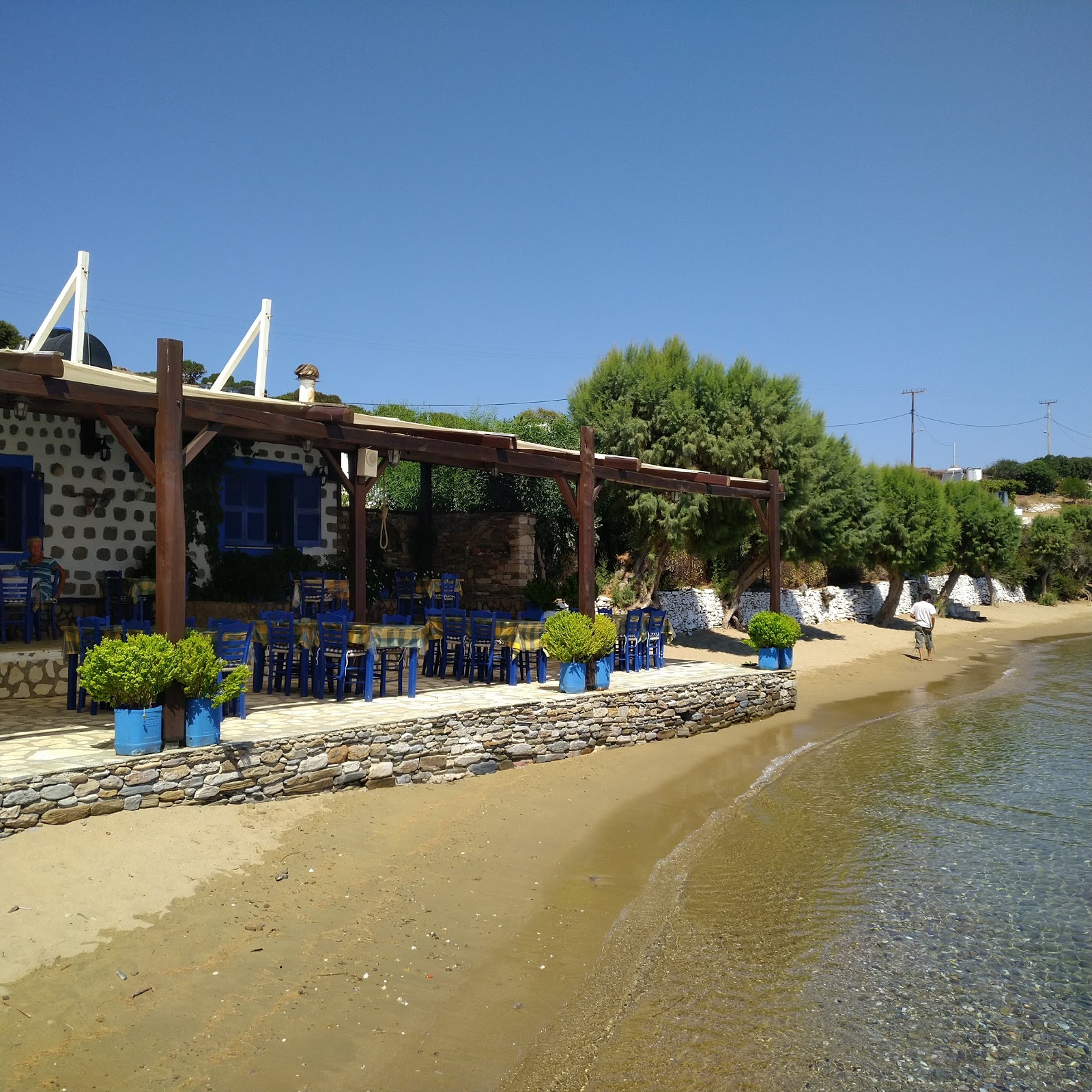Marathos beach'in fotoğrafı ve güzel manzarası