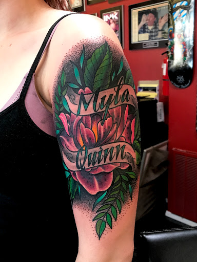 Explore basketball tattoo ideas, creative tattoo ideas in Grants Pass, available at Irish Ink Tattoo Studio
