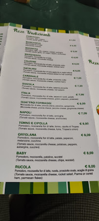 Menu / carte de 007 L'originale Di Gugliuzzi Giuseppe à Amantea