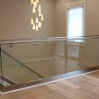 Shower door and glass railing