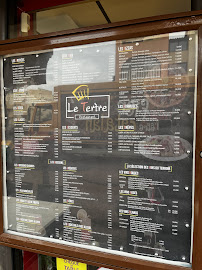 Restaurant Le Tertre à Le Barcarès carte