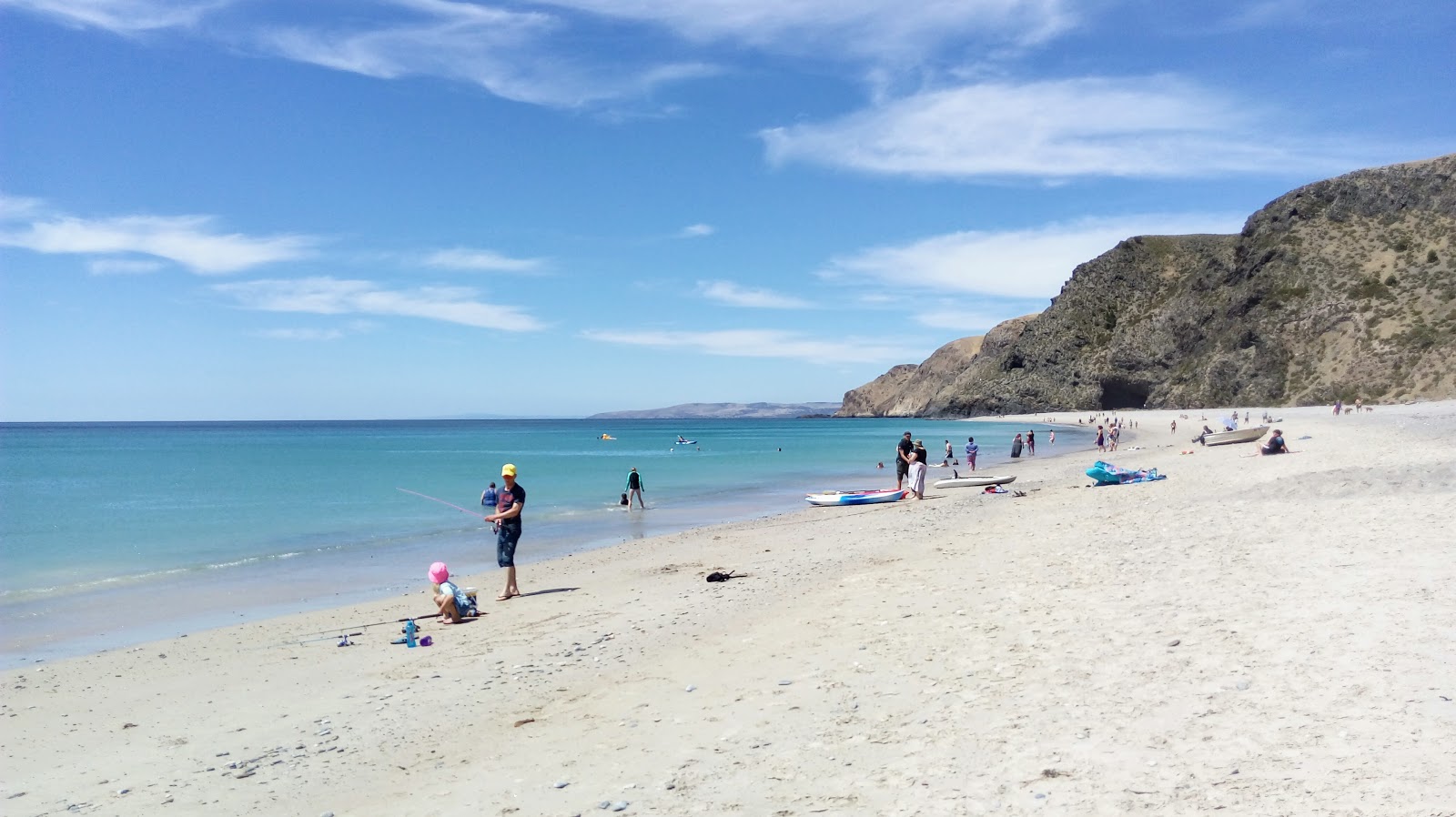Fotografie cu Rapid Bay Beach cu o suprafață de nisip beige