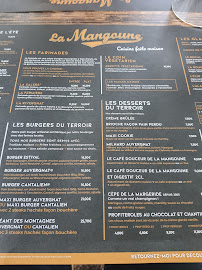 Restaurant français La Mangoune Riom à Riom (la carte)
