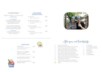 Menu / carte de Nam Hai à Mainz