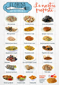 Menu du Ristorante Bar Florida à Cesenatico