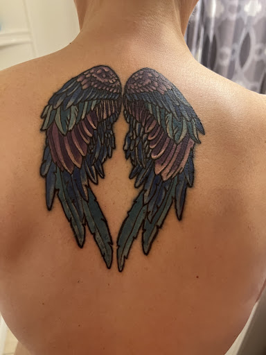 Explore boyfriend and girlfriend tattoo ideas, creative tattoo ideas in Sherwood, available at Golden Lotus Tattoo Studio