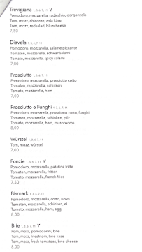 Menu du Ristorante Pizzeria Belvedere Tirano à Tirano