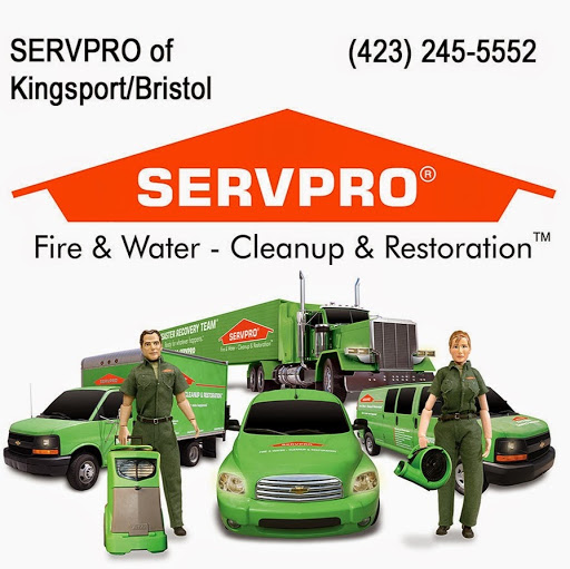 Water Damage Restoration Service «SERVPRO of Kingsport/Bristol», reviews and photos, 1520 Bridgewater Ln, Kingsport, TN 37660, USA